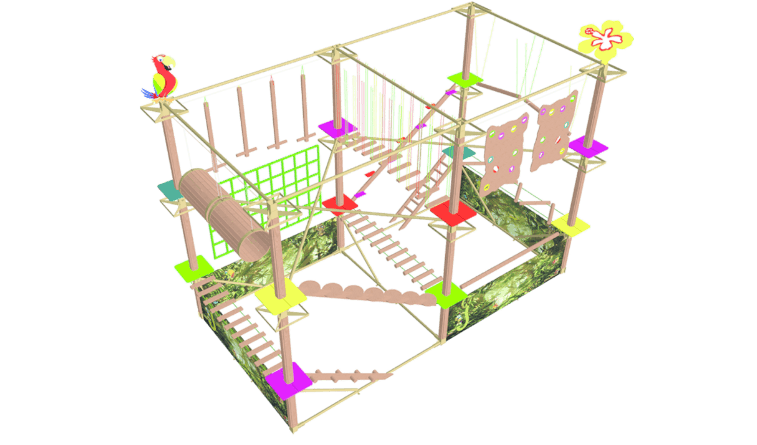 Parcours accrobranche, ADVENTURE PARK